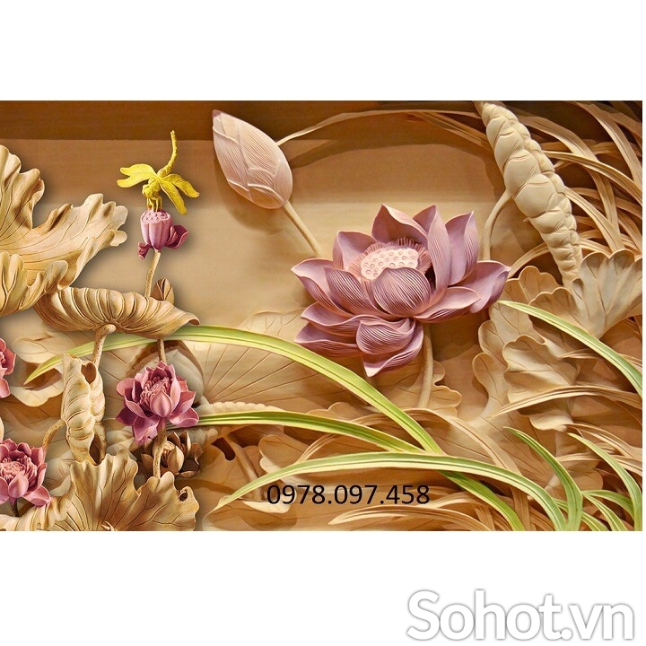 Gạch tranh 3D sứ ngọc