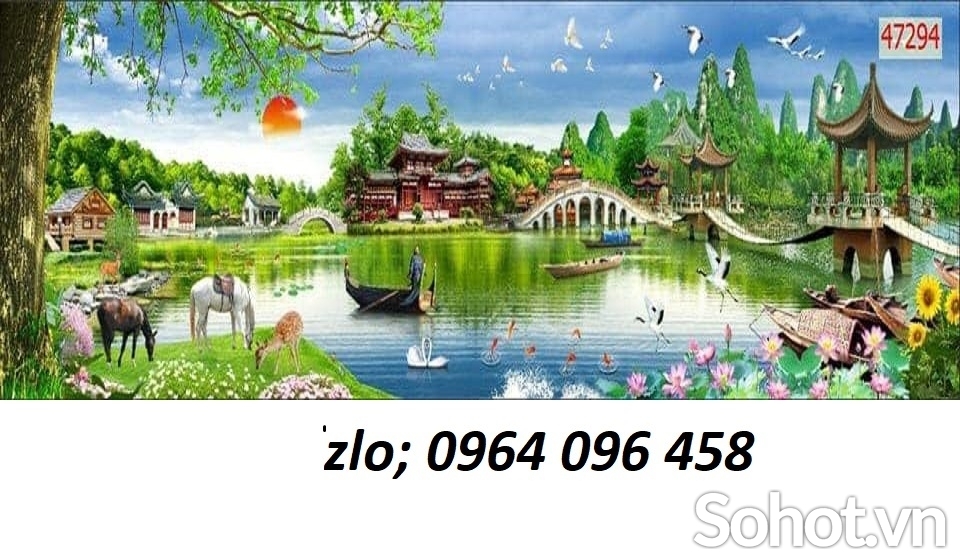 Tranh gạch men 3d phong cảnh - CXX3