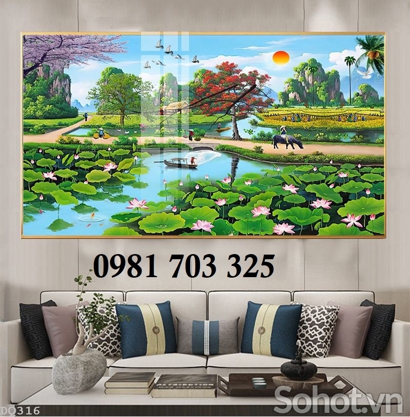 Gạch đồng quê 3D trang trí đẹp