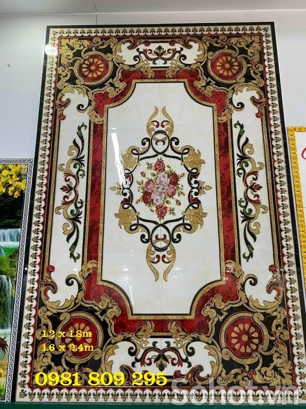 Gạch thảm khổ lớn lát sảnh , phòng khách HQ999