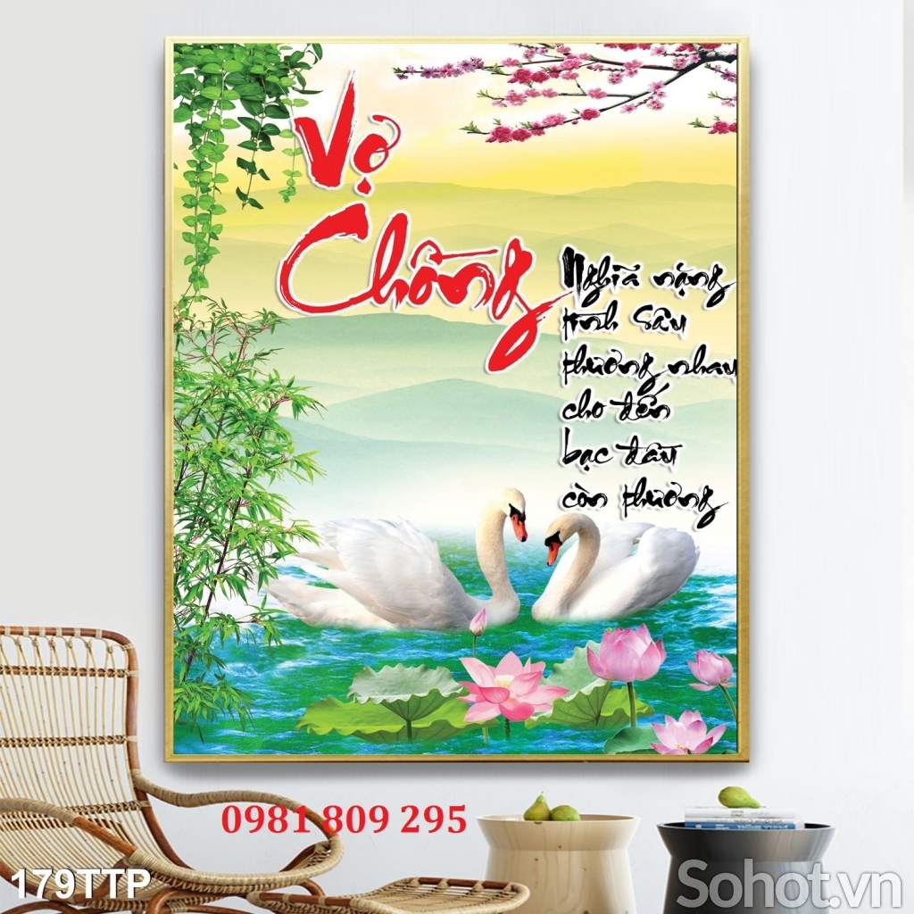 Gạch tranh câu thơ 3d đẹp