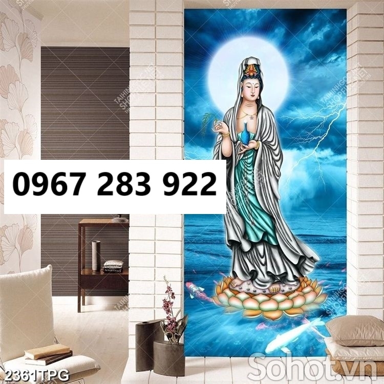 Tranh gạch 3d trang trí Phật ca