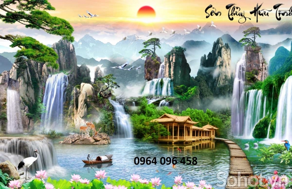 Tranh gạch ốp tường 5d - XSVC44