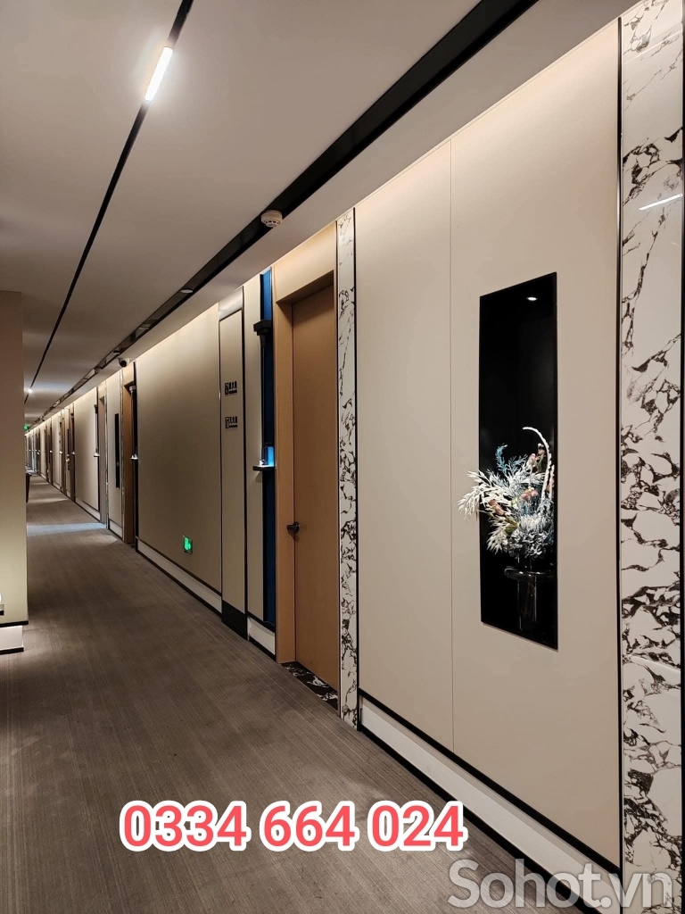 Cải tạo tường bằng tấm ốp sợi thần tre