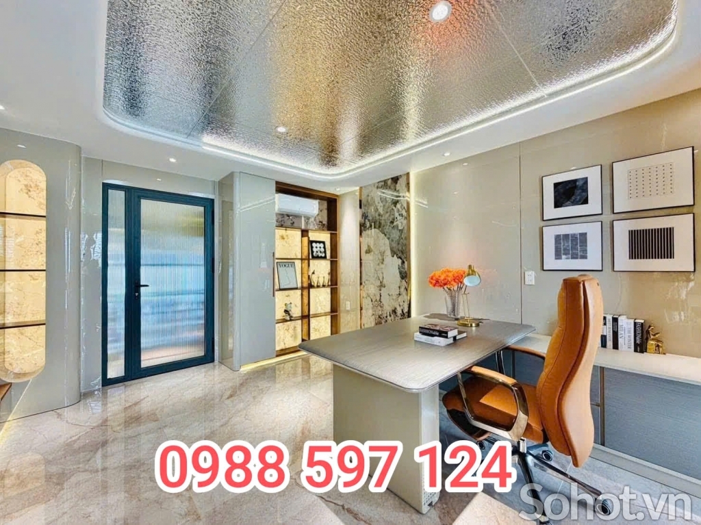Cải tạo ốp tường phòng khách bằng tấm than tre