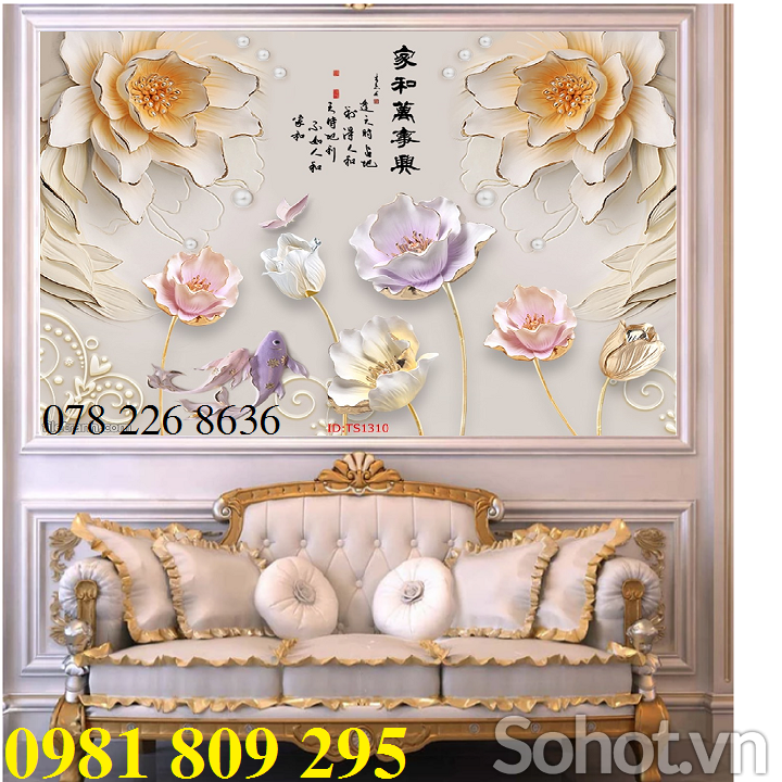 Gạch trang trí , tranh gạch ốp tường 3d