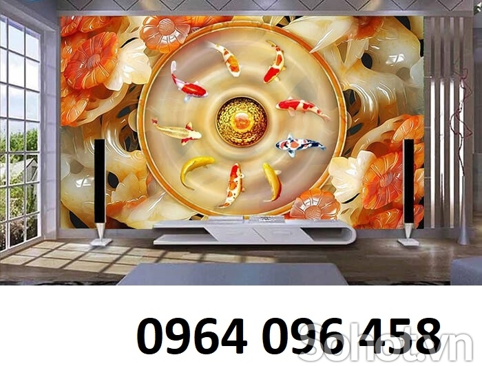 gạch tranh 3d - tranh gạch 3d giả ngọc -