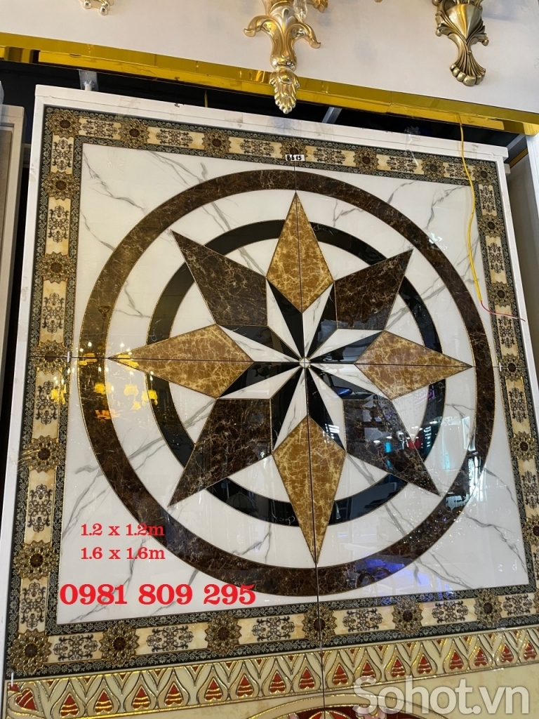 Gạch thảm trang trí sảnh , phòng khách HP45855