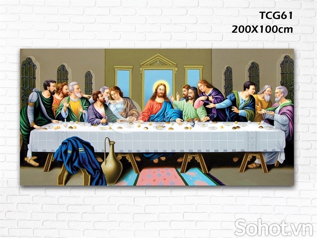 Tranh gạch 3d ốp tường tranh thiên chúa - SXC5