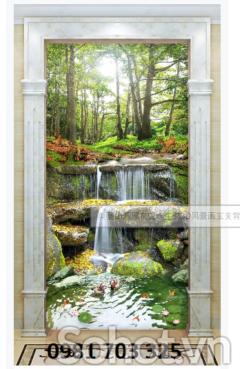 Tranh gạch men khổ đứng