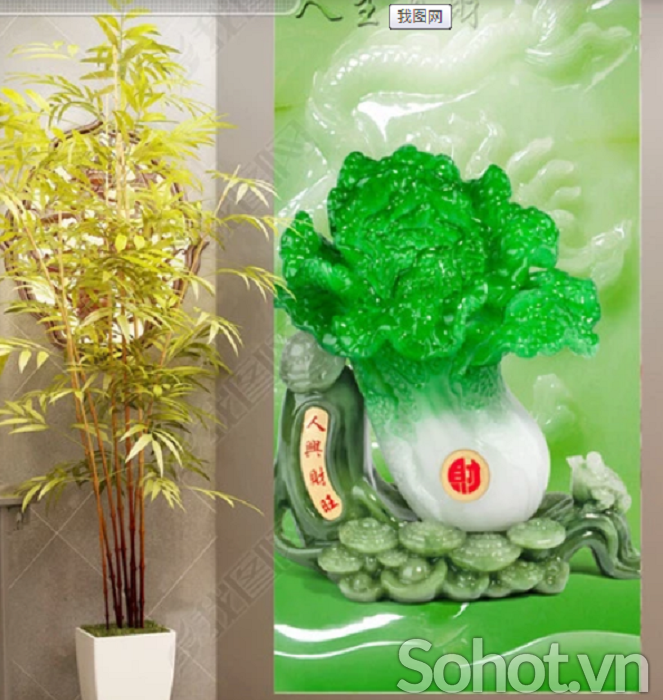Tranh gạch 3d phong thủy tài lộc - SXVV77