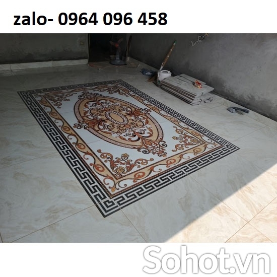 Gạch thảm trang trí phòng khách khổ lớn - SCX43