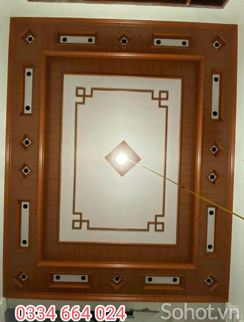 Tấm ốp tường trần nhựa giả gỗ