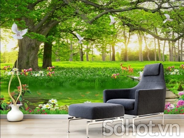 gạch 3d - tranh gạch 3d - 90BVC
