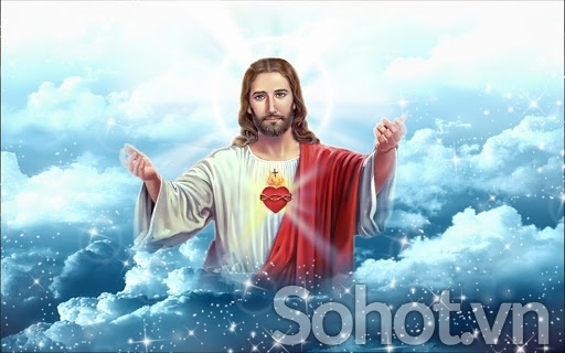 Tranh gạch 3d ốp tường tranh thiên chúa - FG90