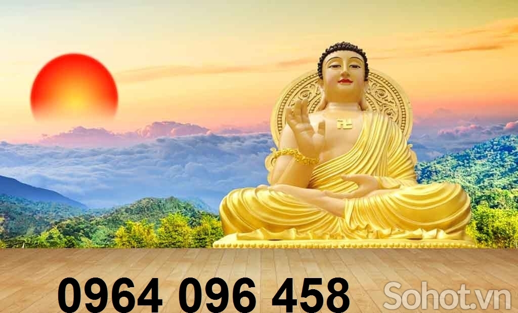 tranh gạch 3d hình phật - YTR4