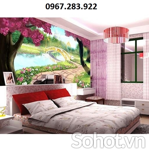 Gạch tranh- Tranh trang trí phòng ngủ