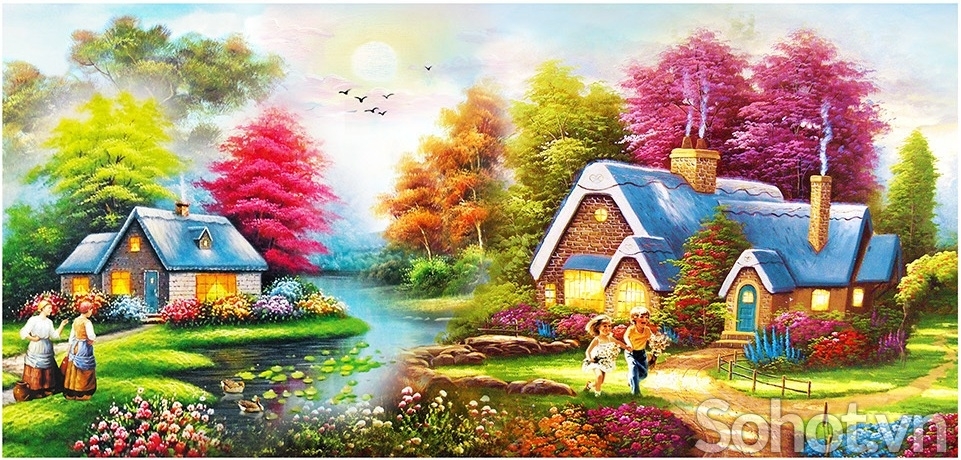 Tranh 3d - tranh gạch 3d - gạch tranh 3d - SLMN5