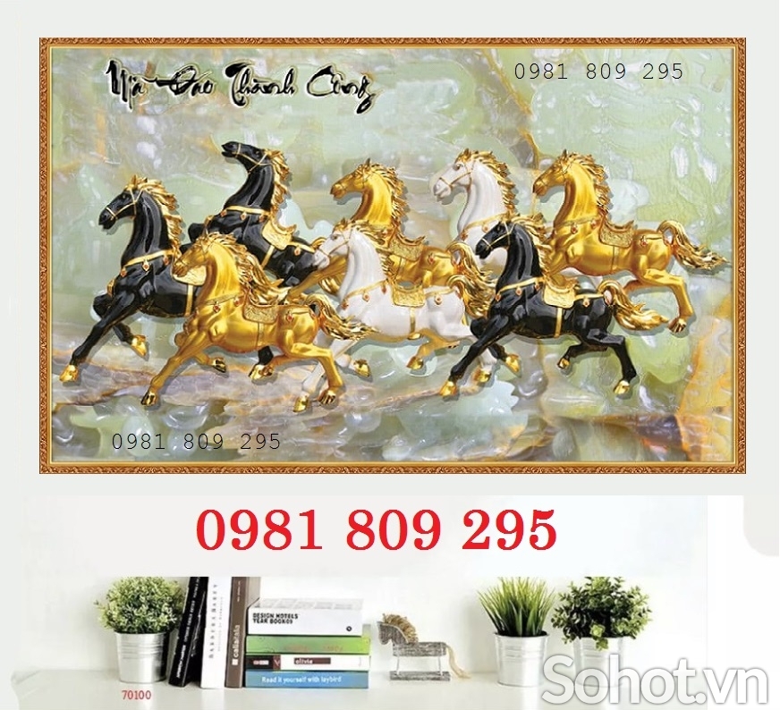 Tranh gạch mã đáo thành công