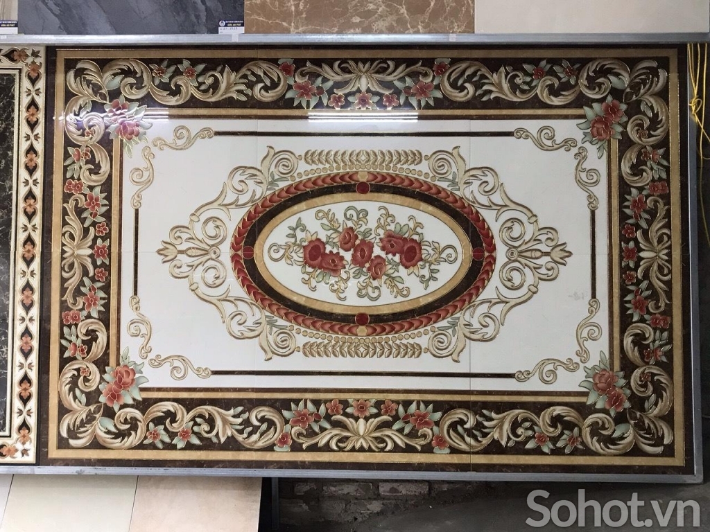 thảm gạch trang trí- gạch thảm