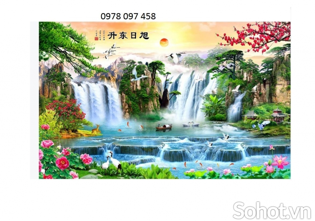 Bức tranh phong cảnh quê hương