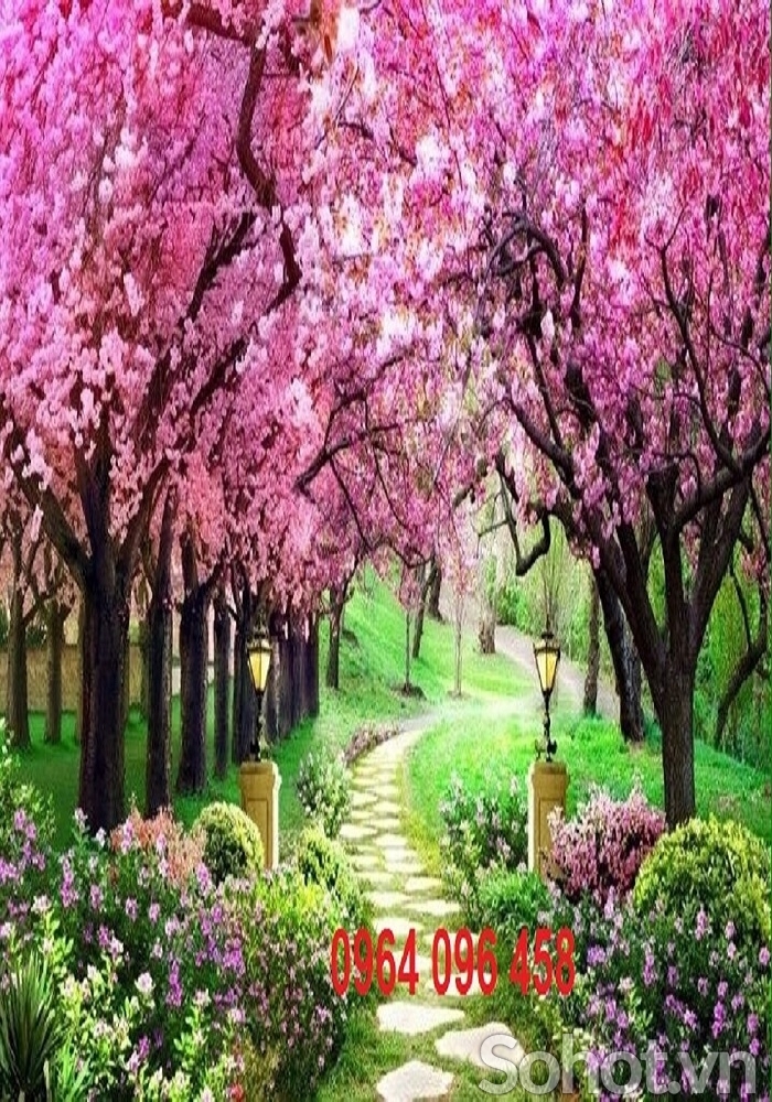 Tranh cảnh thiên nhiên - tranh gạch 3d ốp tường - FDS443