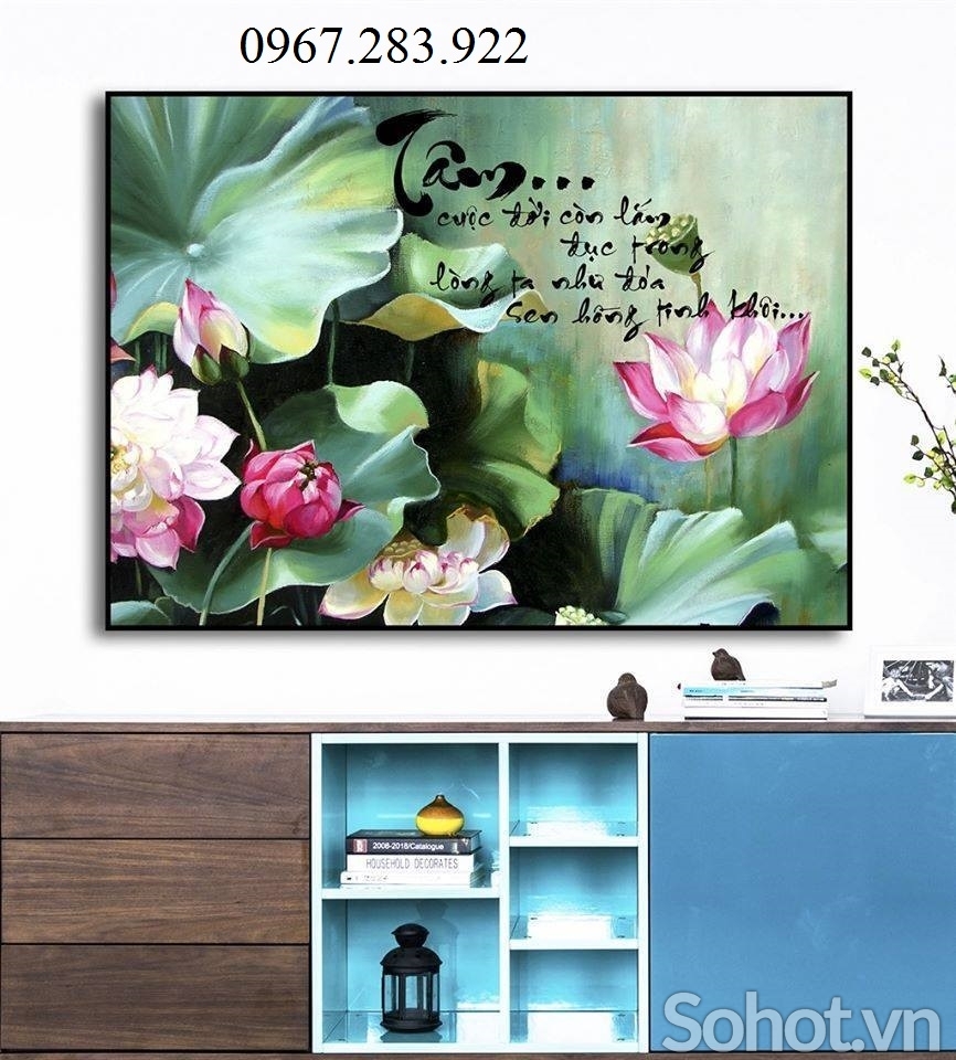 Gạch trang trí hoa sen