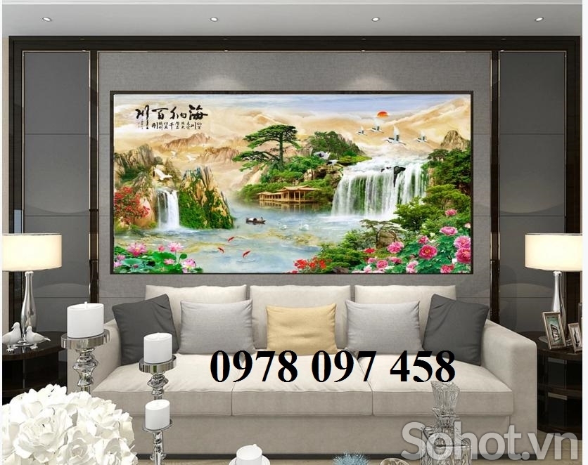 Gạch tranh 3D phong cảnh