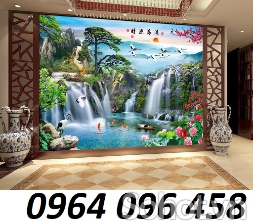 Tranh gạch 3d  phong thủy hút tài lộc - 233XP