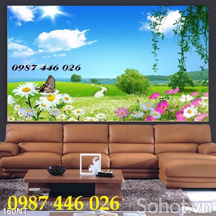 Gạch tranh 3d phong cảnh thiên nhiên HP7822