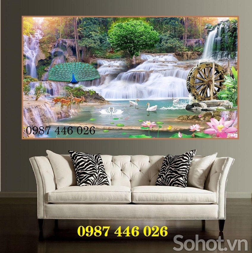 Tranh gạch 3d phong cảnh HP7242