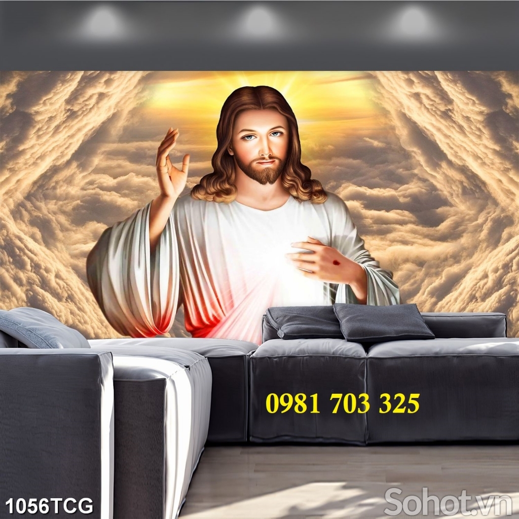 Gạch tranh đẹp công giáo trang trí