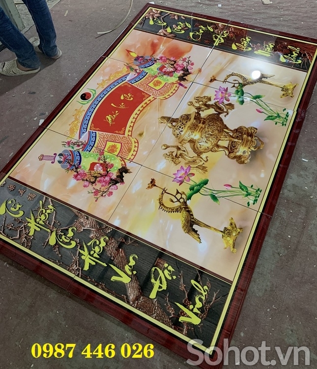 Gạch tranh phòng thơ HP0483