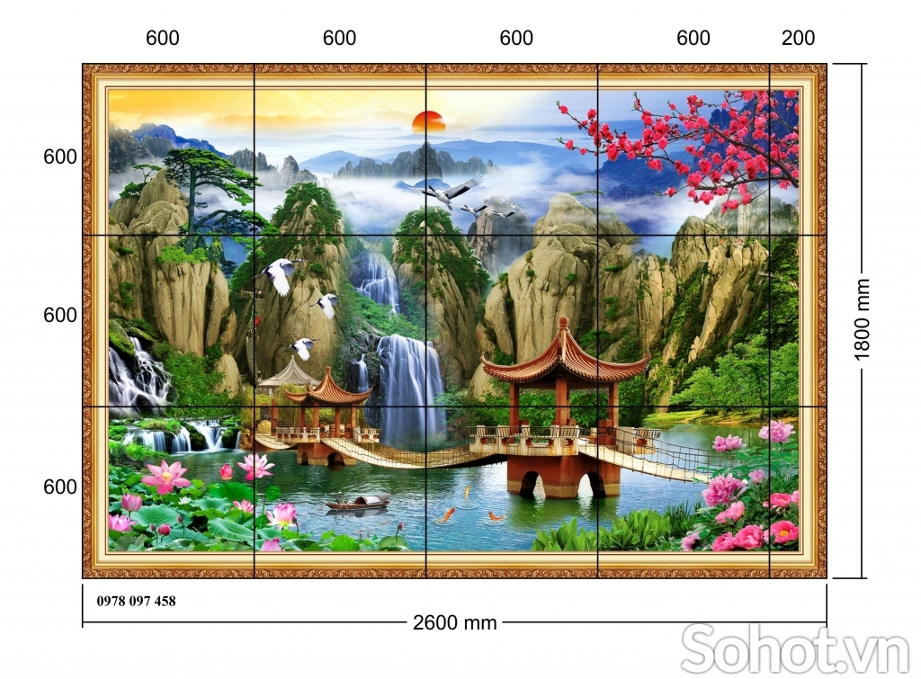 Gạch tranh cao cấp