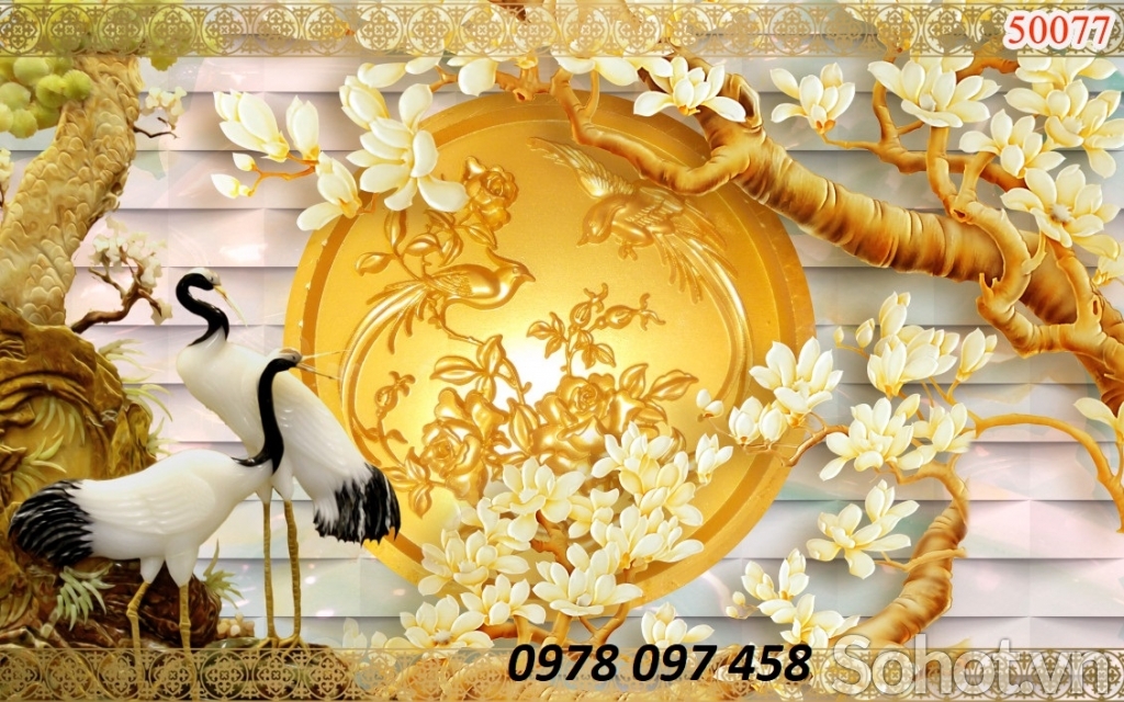 Gạch tranh 3D - tranh gạch men dán tường