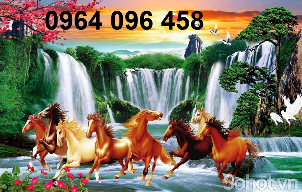 Tranh gạch 3d mã đáo thành công - KCD22