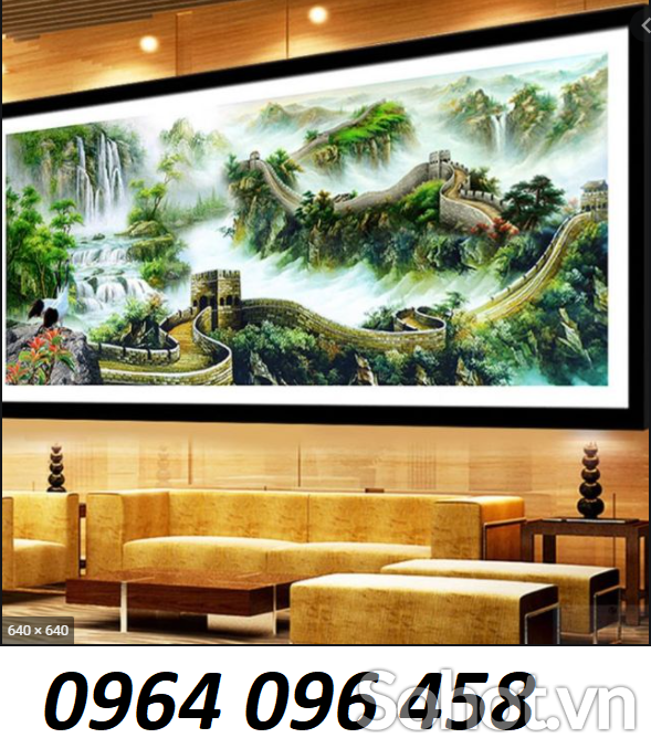 Tranh gạch 3d vạn lý trường thành - KNCV6