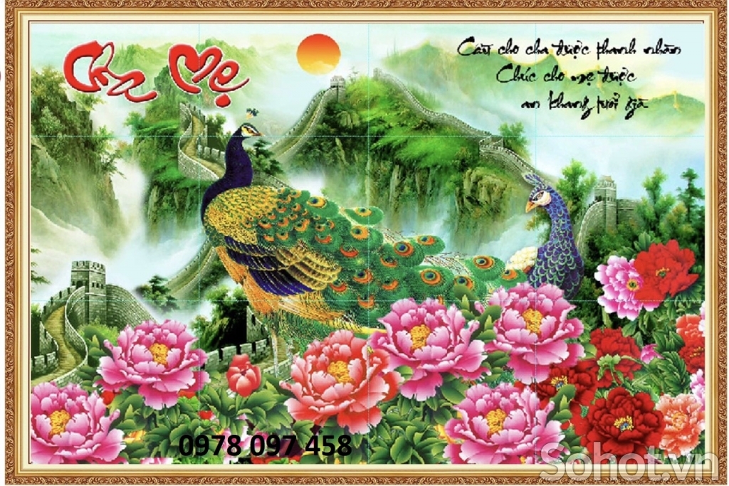 Tranh 3D ốp phòng ngủ