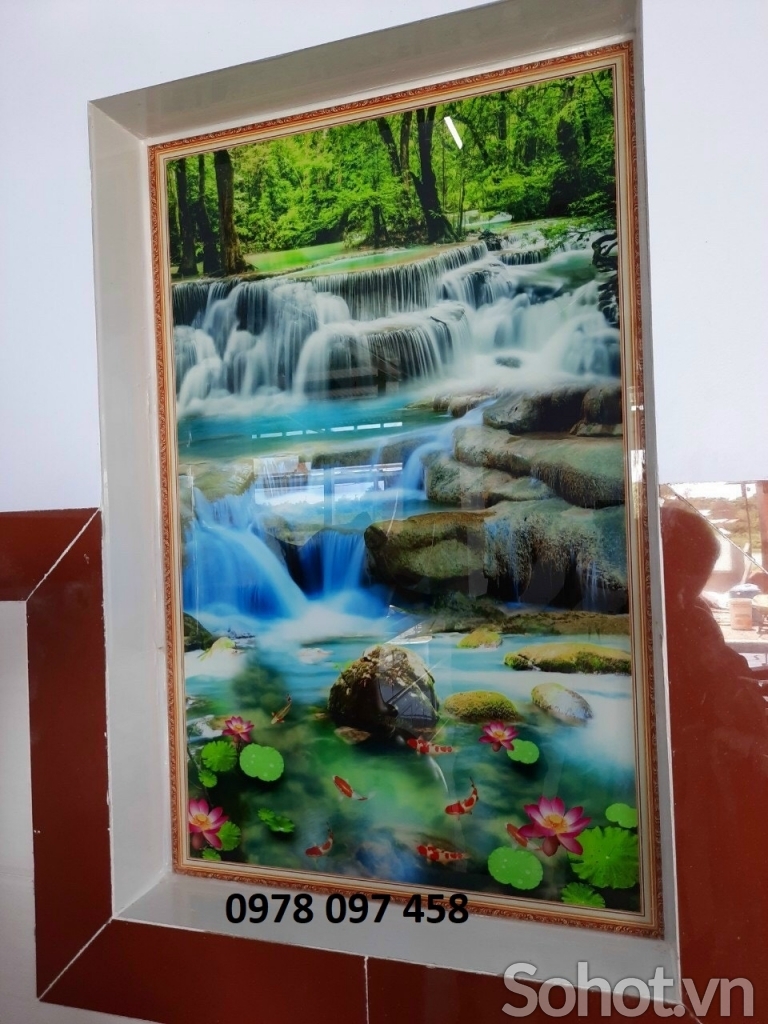 Tranh phong cảnh- tranh gạch