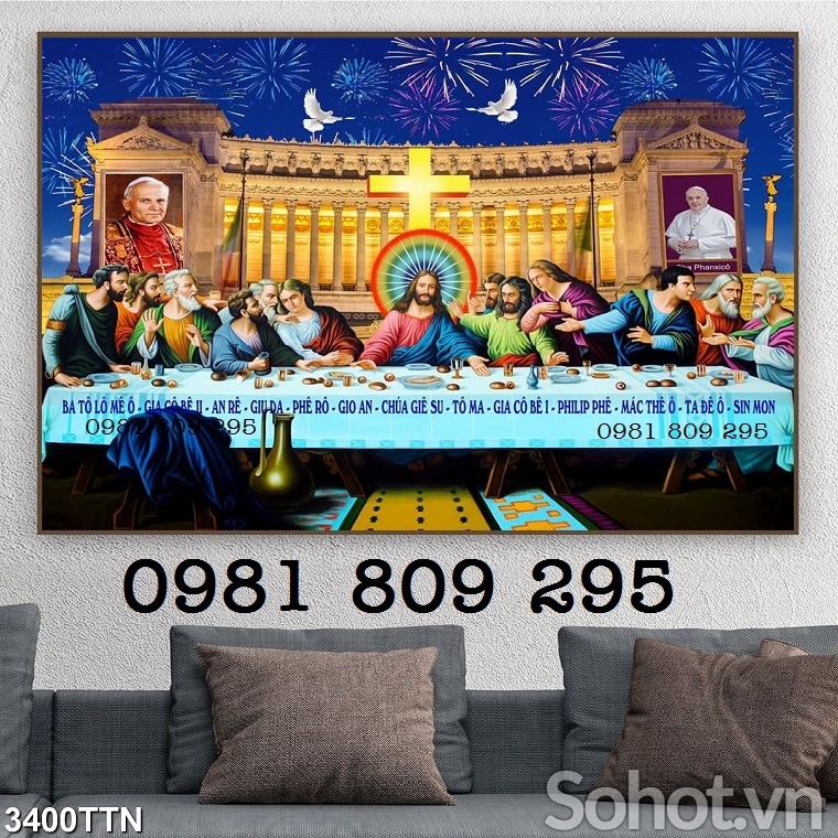 Tranh gạch trang trí công giáo HR999