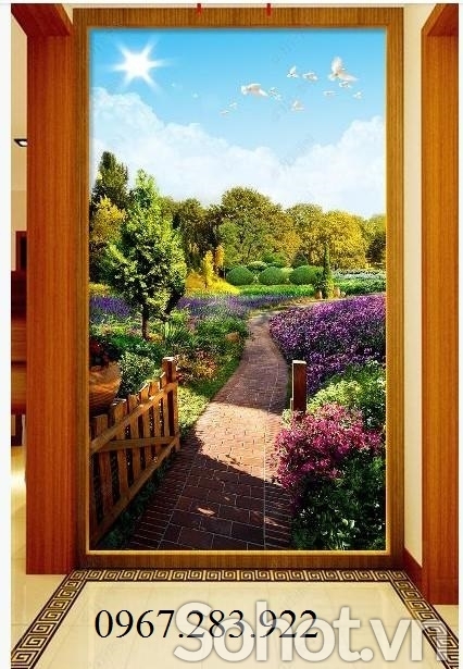 Tranh 3D- Tranh phong cảnh