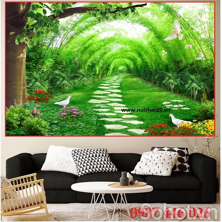 Gạch tranh phong cảnh HP7273