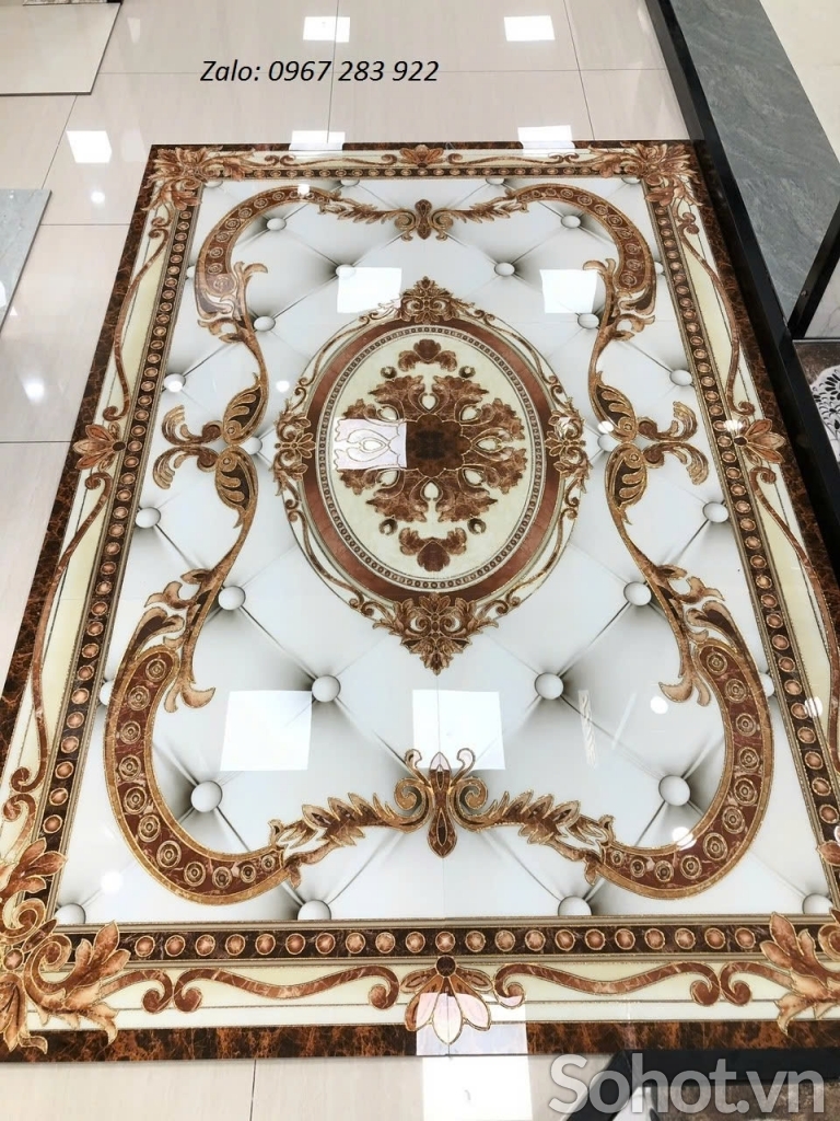 Thảm gạch chiếu trải cao cấp 3d đẹp