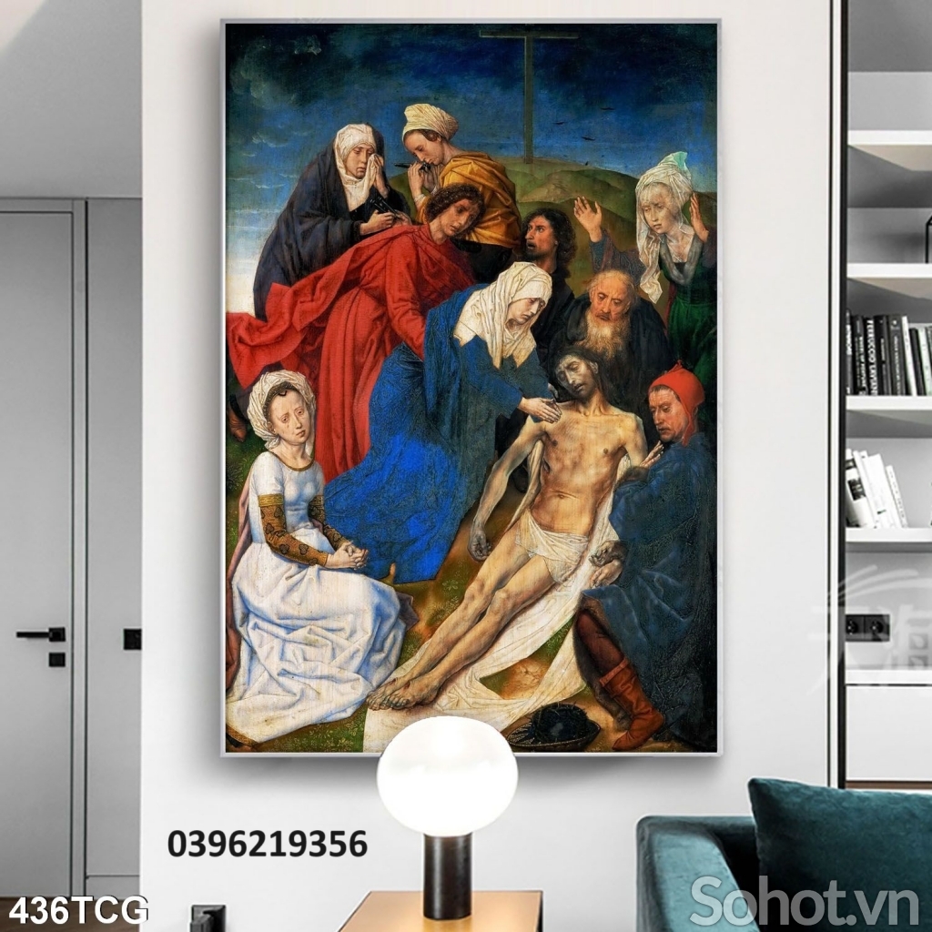 Gạch tranh công giáo 3D trang trí