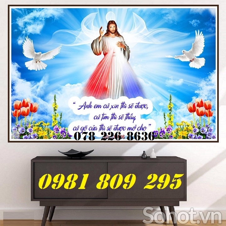 Gạch tranh - tranh công giáo thiên thần