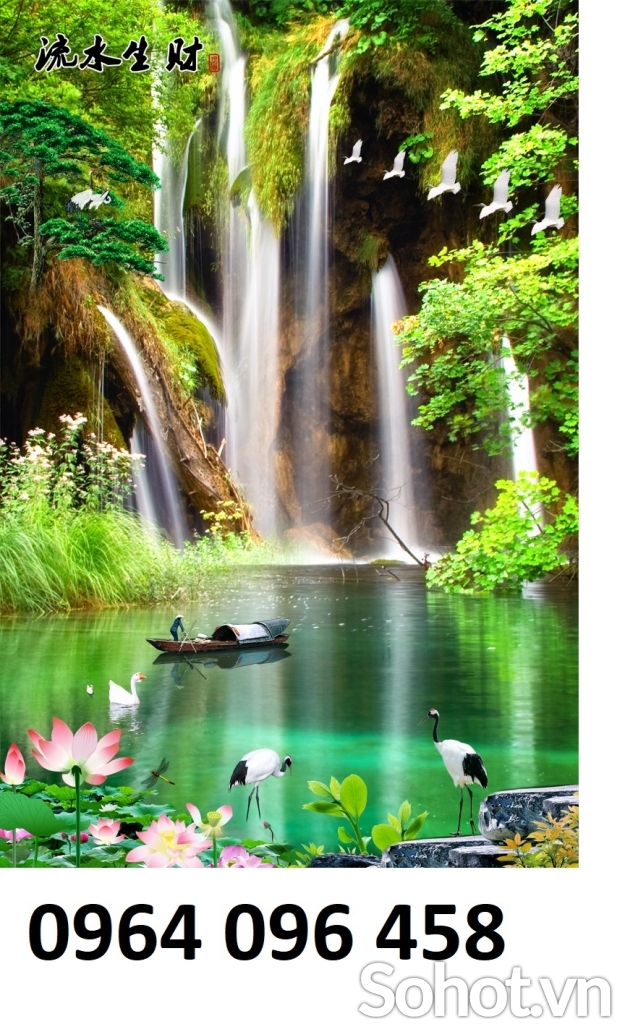 Tranh gạch 3d ốp tường khổ đứng - SXMM93