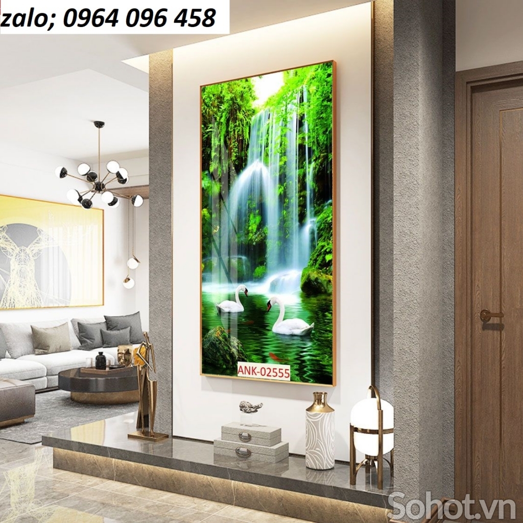 Tranh gạch 3d ốp tường cầu thang - DXNN9