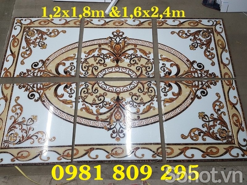 Thảm gạch trang trí nhà phòng khách HG6543