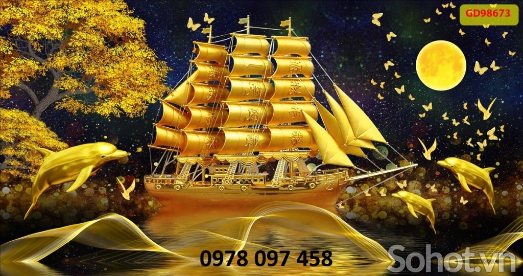 Tranh dán phòng khách