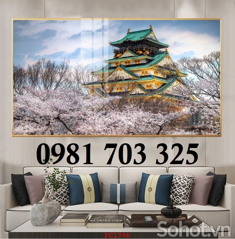 Tranh gạch đẹp phong cảnh trang trí